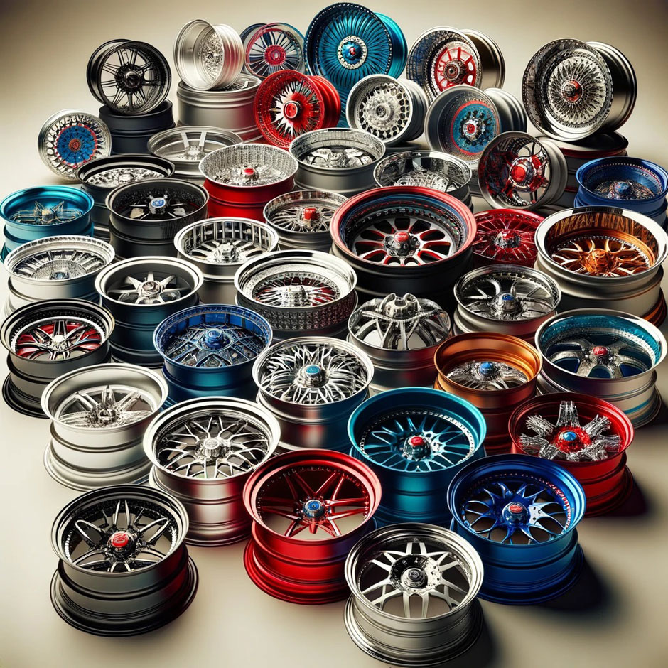 Chrome American Force Wheels
