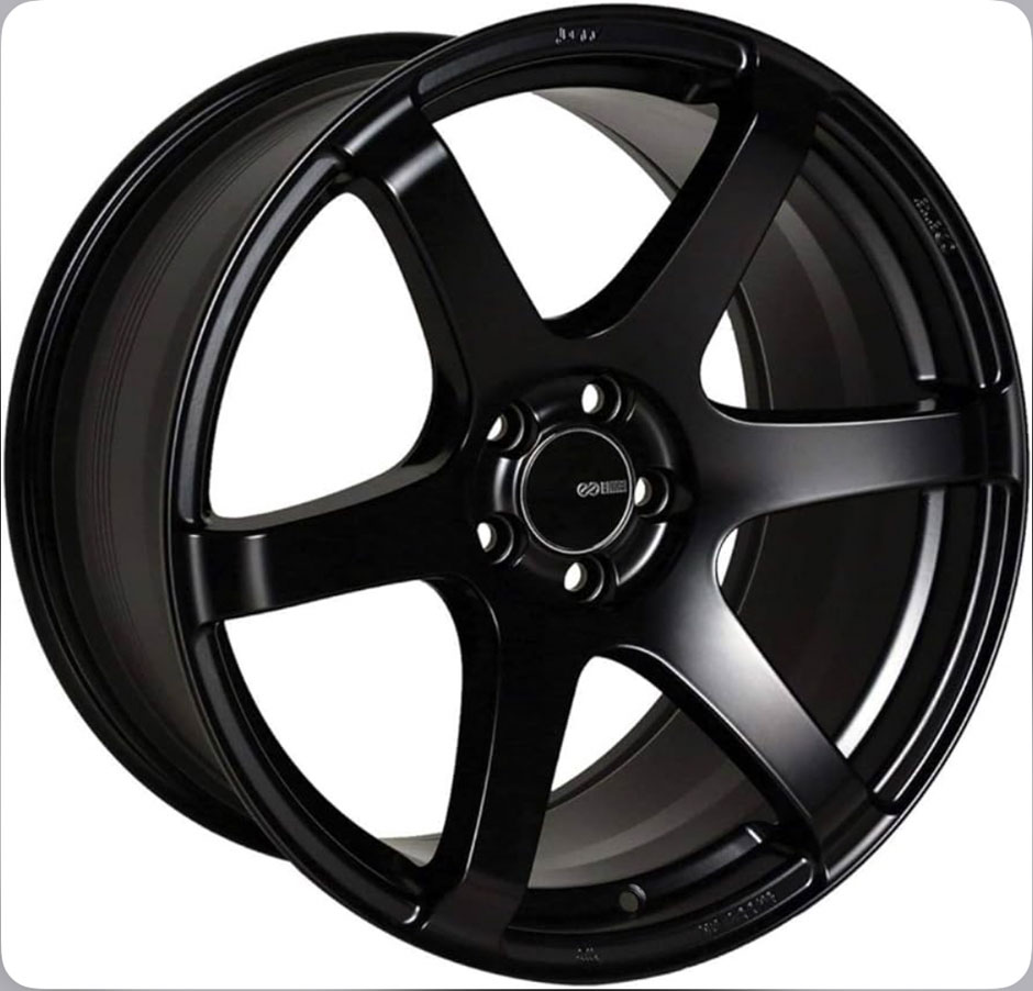 Stylish and Durable Black Rims