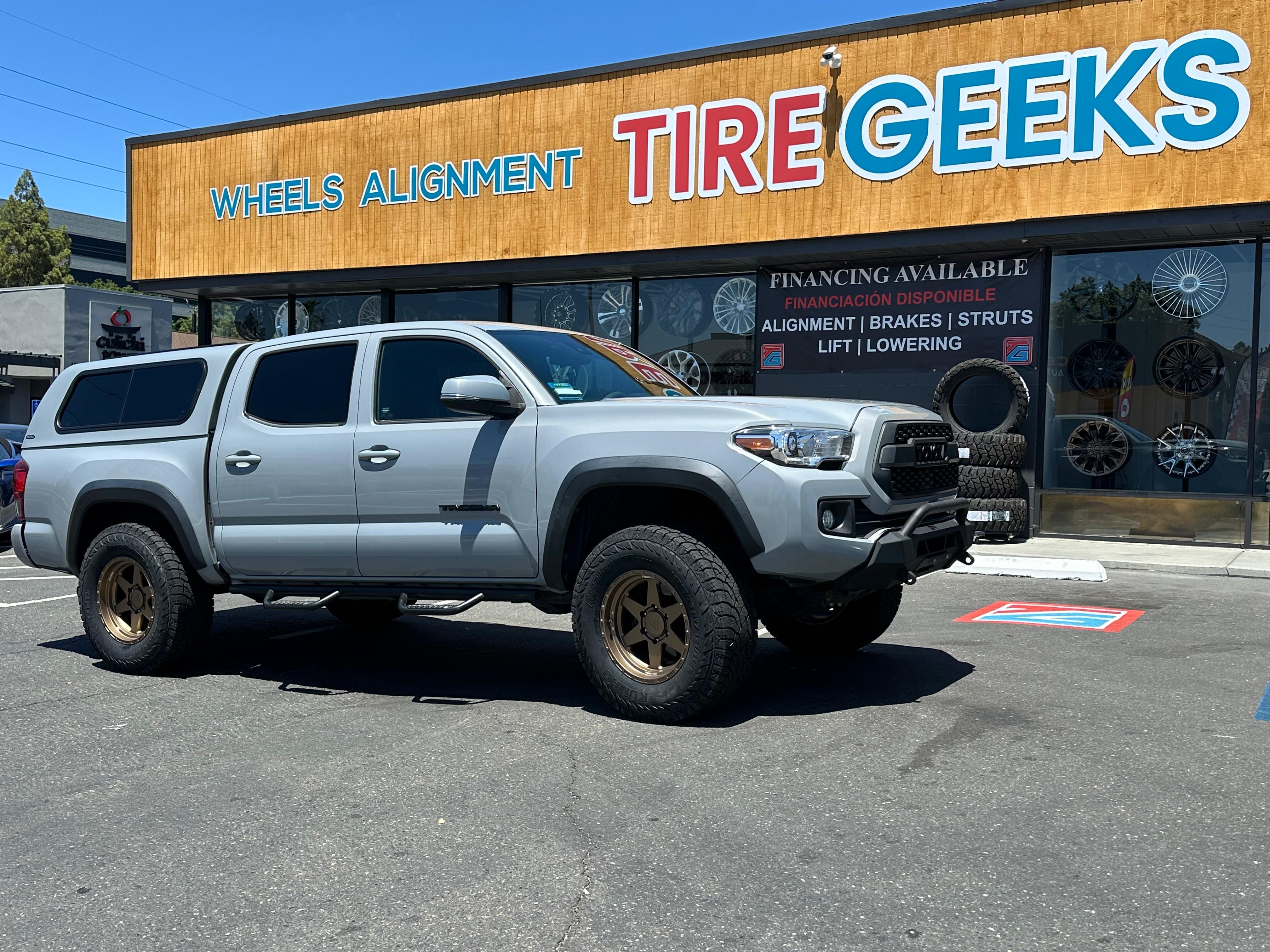 Toyota Tacoma - Bronze Off-Road Wheels